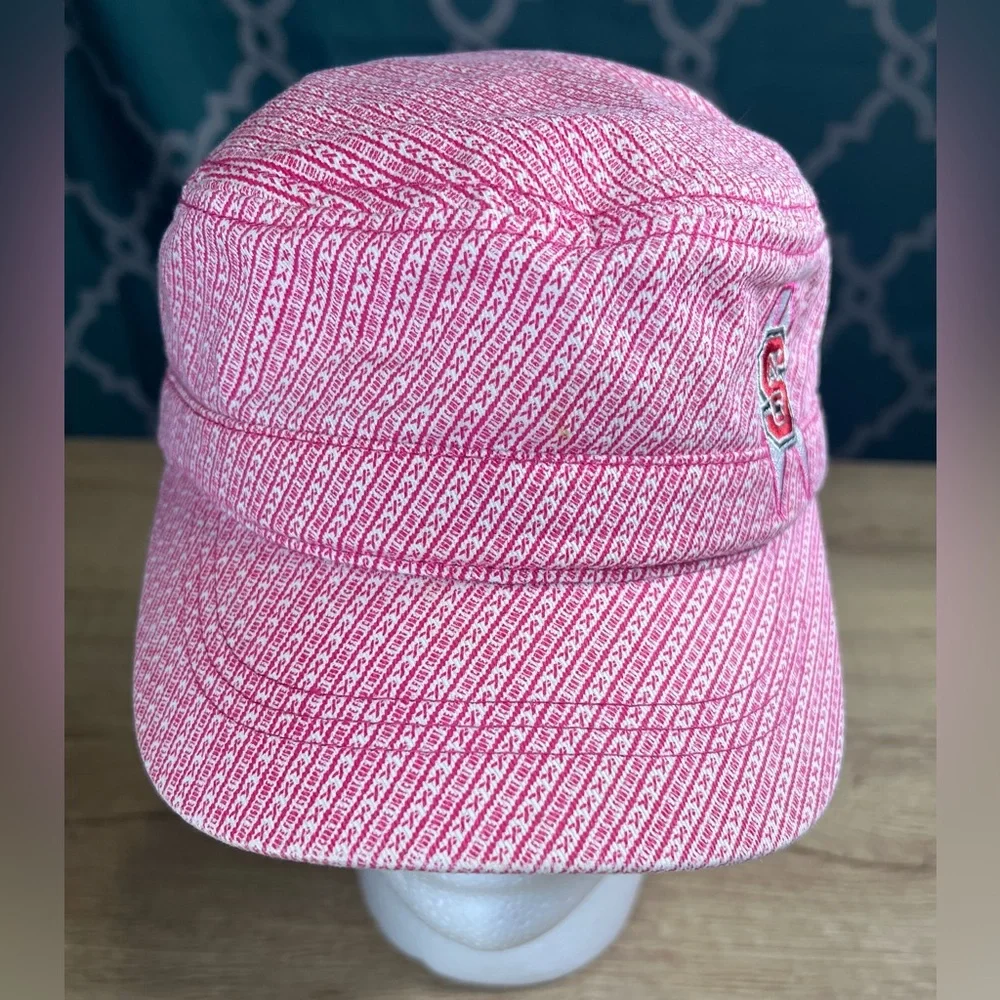 Adidas NC State Wolfpack Military-style Cap with Breast Cancer Awareness Ribbon - Picture 5 of 14